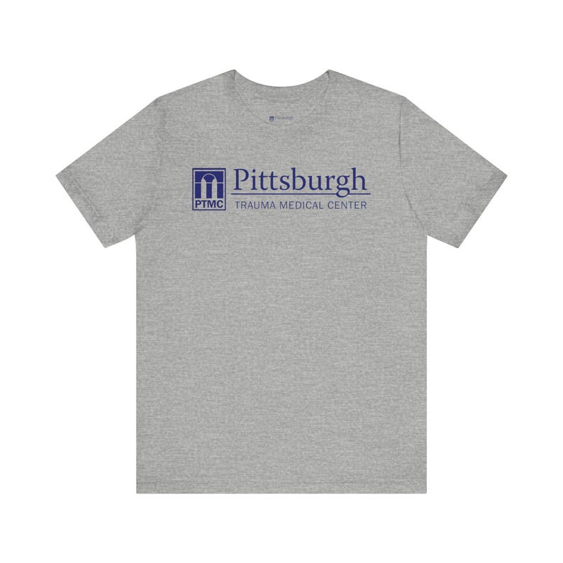 T-shirt Pitt PTMC : t-shirt Pittsburgh Trauma Medical Center Athletic Heather