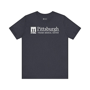 T-shirt Pitt PTMC : t-shirt Pittsburgh Trauma Medical Center Heather Navy