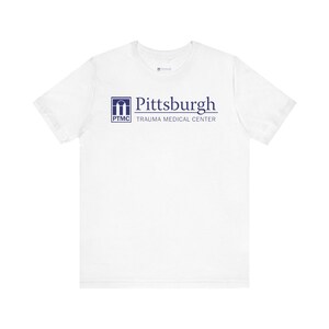 T-shirt Pitt PTMC : t-shirt Pittsburgh Trauma Medical Center White
