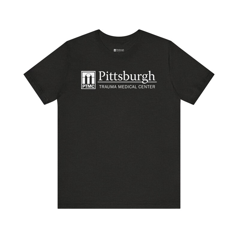 T-shirt Pitt PTMC : t-shirt Pittsburgh Trauma Medical Center Black Heather