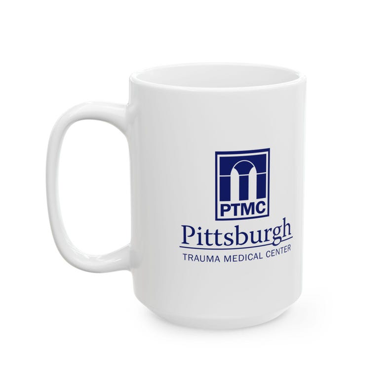 The Pitt: PTMC Ceramic Mug, (11oz, 15oz) 15oz