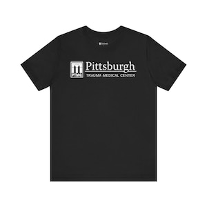 T-shirt Pitt PTMC : t-shirt Pittsburgh Trauma Medical Center Black
