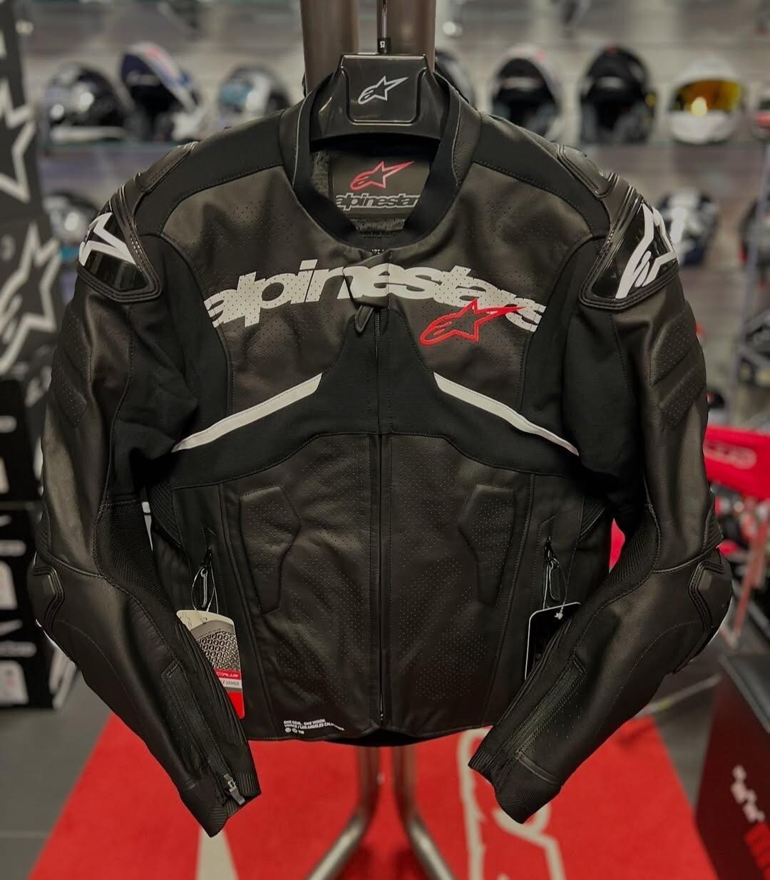 Alpinestars Leather Motorcycle Racing Jacket Motogp Jacket CE - Main Image