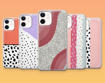 Polka Dot Phone Case Aesthetic Dotty Cover for iPhone 18Pro, 17, 16, 15, 14, 13, Samsung S26, S25, S24, S23, S22, A16, A26 A56 Pixel 11 10