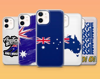 Coque de téléphone Australie Drapeau australien Sydney pour iPhone 18 Pro, 17, 16, 15, 14, 13, Samsung S26 S25 S24 S23 S22 A16 A26 A56 Pixel 11 10