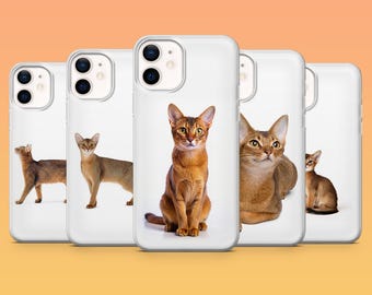 Abbysian Phone Case Kitty Fluffy for iPhone 17Pro, 16, 15, 14, 13, 12 Samsung S25, S24, S23Fe, S22, A16, A26, A56, Pixel 10, 9Pro
