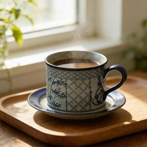 ceramic coffee cup and saucer size 280ml