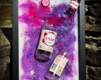 Lillet | broken bottle art