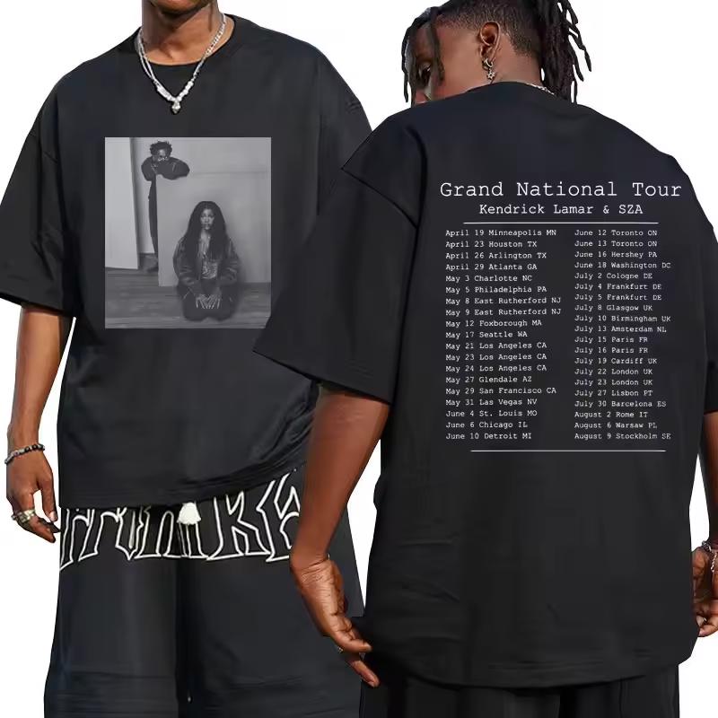【今週末終了】ケンドリック・ラマー & SZA ツアー公式Tシャツ L 黒 ケンドリック・ラマー & SZA ツアー公式Tシャツ M 黒 - メルカリ