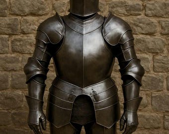 Handmade Medieval Knight Armor Suit: Full Body armour Steel