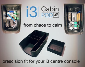 i3 Cabin Pod: precies passende verdeler voor middenconsole voor BMW i3 / i3s