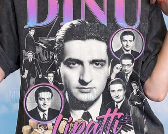 Dinu Lipatti Comfort Colors® Shirt, Dinu Lipatti Vintage Tee, Dinu Lipatti 90s Tshirt, Dinu Lipatti Retro Tee, Bootleg, Pianist, Art
