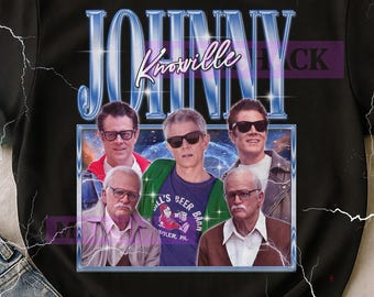 Johnny Knoxville Vintage Bootleg T-Shirt, Johnny Knoxville Retro 90s Actor Merch, Tv Star Fan Tee, Tv Show Lover Gift