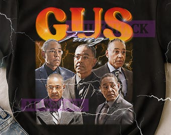 Gus Fring Bootleg Shirt, Vintage Villain Drama Iconic Character Tee, 90s Retro Throwback T-shirt, Gus Fring Sweater
