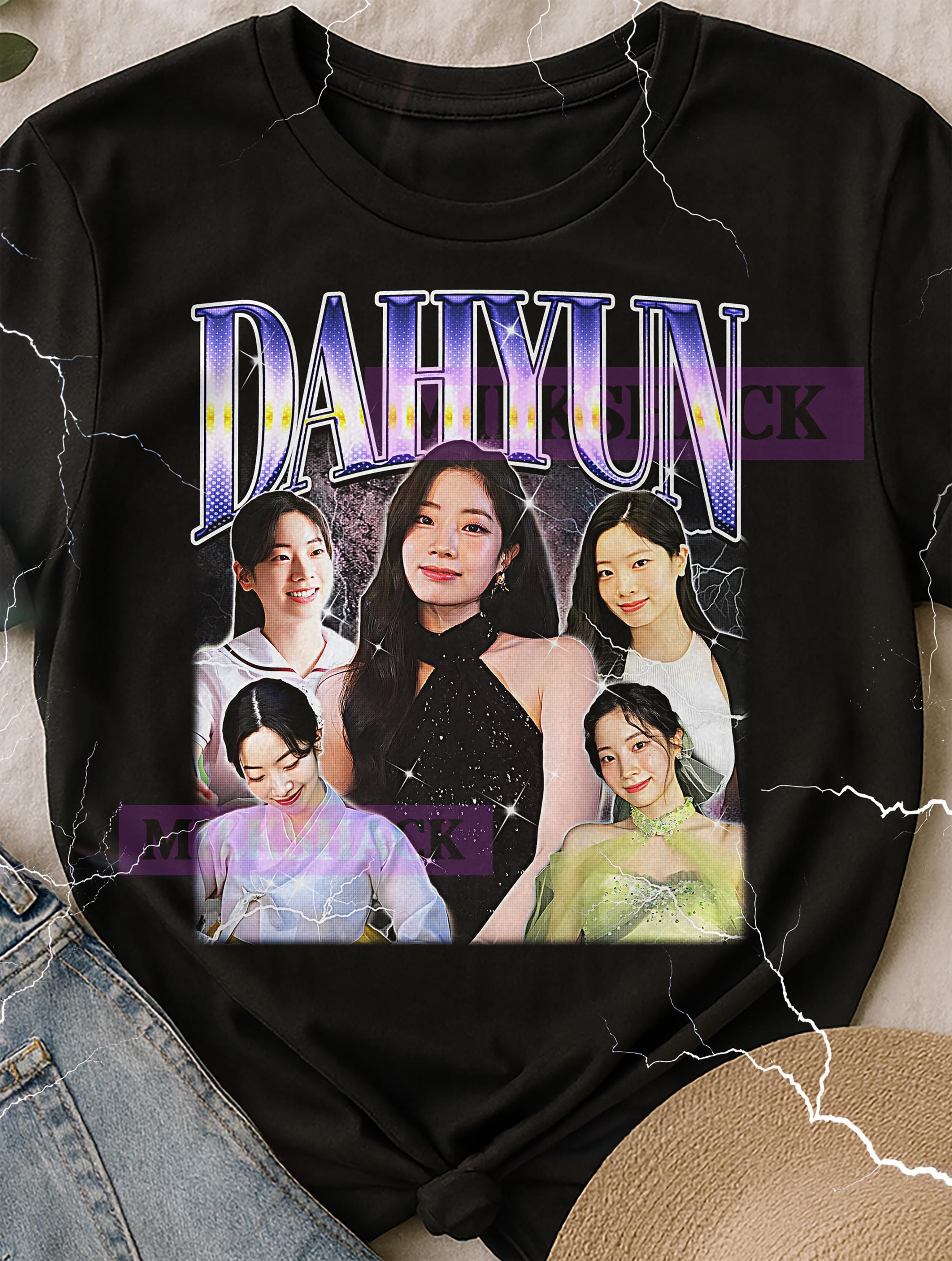 Dahyun Bootleg Shirt, Vintage Twice Kpop Idol Singer Performer Tee