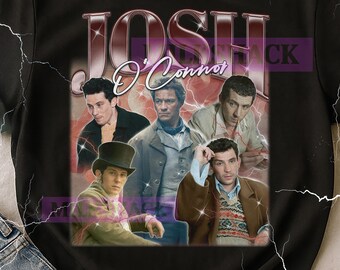 Josh O Connor Vintage Bootleg T-Shirt, Josh O Connor Retro 90s Actor Merch, British Star Fan Tee, Tv Show Fan Gift