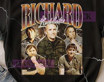 Richard Linklater Vintage Bootleg T-Shirt, Richard Linklater Retro 90s Director Merch, Indie Filmmaker Fan Tee, Cinema Lover Gift