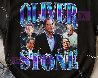 Oliver Stone Vintage Bootleg T-Shirt, Oliver Stone Retro 90s Director Merch, Filmmaker Fan Tee, Movie Lover Gift