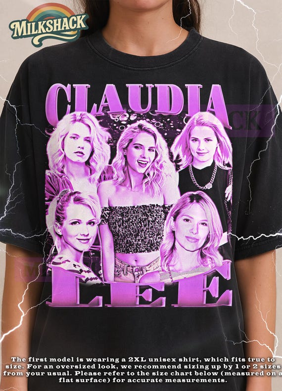 Lee, Claudia Lee T-Shirt, Vintage Actress Star Celebrity Performer Tee, 90s Retro Throwback, Claudia Lee Sweater