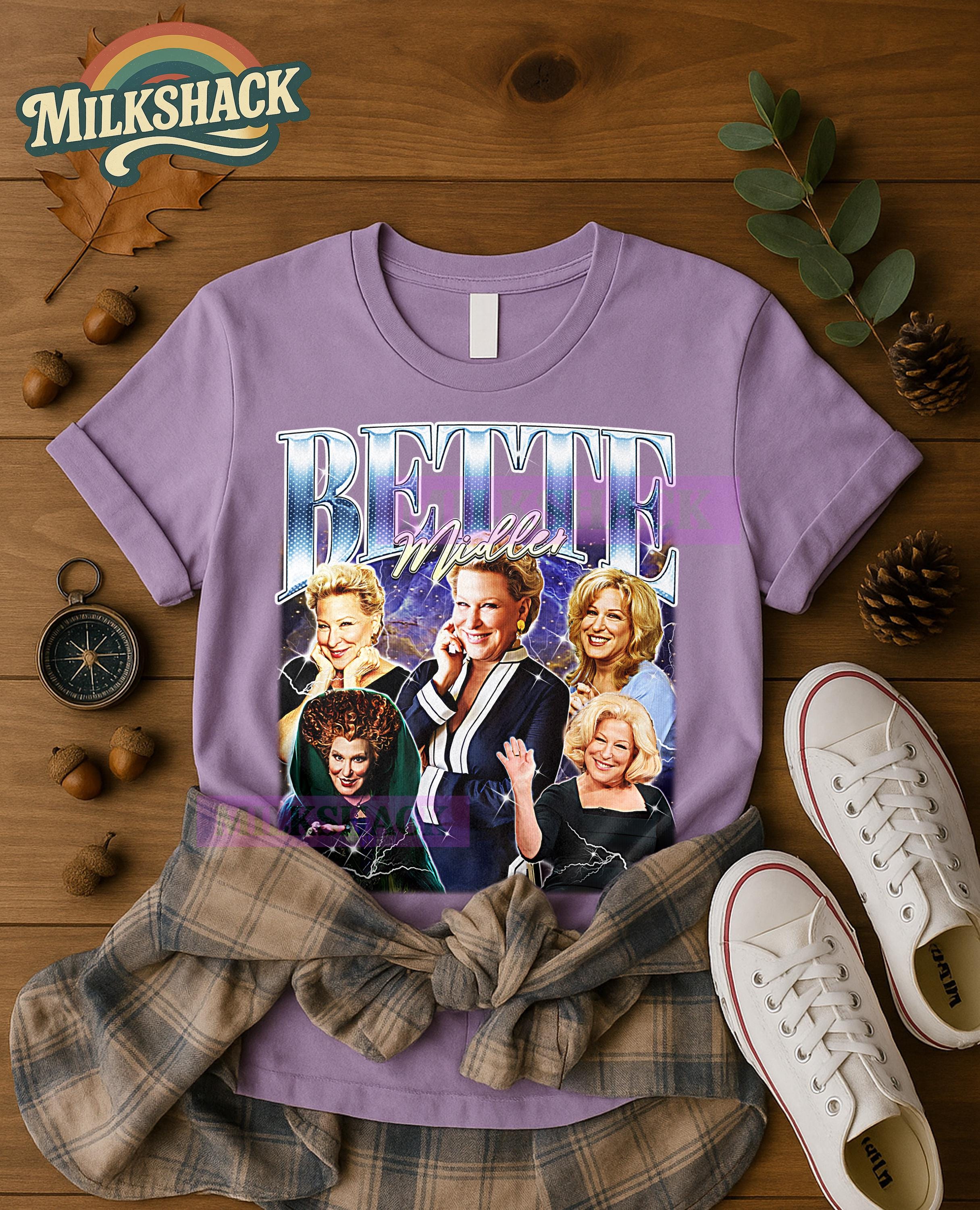 Bette Midler Bootleg Shirt, Vintage Actress Singer Iconic Legend