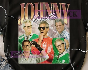 Johnny Knoxville 90s Style Retro Tee, Johnny Knoxville Vintage Comedian Bootleg T-Shirt, Tv Personality Merch, Fan Gift