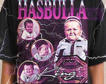 Hasbulla T-Shirt, Vintage Internet Star Influencer Funny Celebrity Performer Tee, 90s Retro Throwback, Hasbulla Sweater