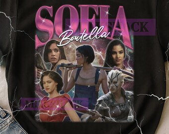 Sofia Boutella Vintage Bootleg T-Shirt, Sofia Boutella Retro 90s Actress Merch, Action Star Fan Tee, Movie Lover Gift