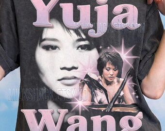 Yuja Wang Comfort Colors®-skjorta, Yuja Wang Vintage-tröja, Yuja Wang 90-tals-tröja, Yuja Wang Retro-tröja, Bootleg, Pianist, Konst, Maestro, Musik