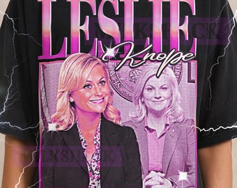 Leslie Knope T-Shirt, Vintage TV Character Comedy Hero Star Performer Tee, 90s Retro Throwback, Leslie Knope Sweater