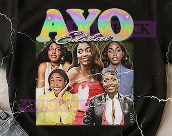 Ayo Edebiri Bootleg Shirt, Vintage Actress Comedian Star Celebrity Tee, 90s Retro Throwback T-shirt, Ayo Edebiri Sweater