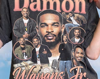 Damon Wayans Jr Comfort Colors® Shirt, Damon Wayans Jr Vintage Tee, Damon Wayans Jr 90s Tshirt, Retro Tee, Bootleg, Comedy, Actor