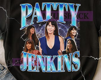 Patty Jenkins Vintage Bootleg T-Shirt, Patty Jenkins Retro 90s Director Merch, Filmmaker Fan Tee, Movie Lover Gift