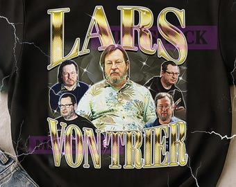 Lars Von Trier Vintage Bootleg T-Shirt, Lars Von Trier Retro 90s Director Merch, Controversial Filmmaker Fan Tee, Cinema Lover Gift