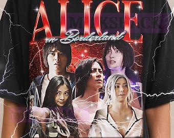 Alice In Borderland Bootleg Shirt, Vintage Drama Sci-Fi Classic Series Tee, 90s Retr0, Alice In Borderland Sweater