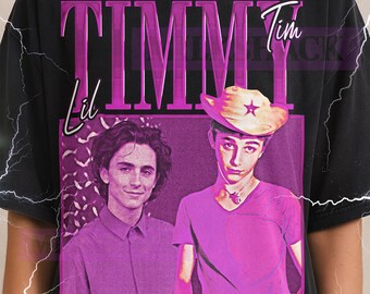 Lil Timmy Tim (Timothée Chalamet) T-Shirt, Vintage Actor Star Celebrity Heartthrob Performer Tee, 90s Retro Throwback, Lil Timmy Tim Sweater