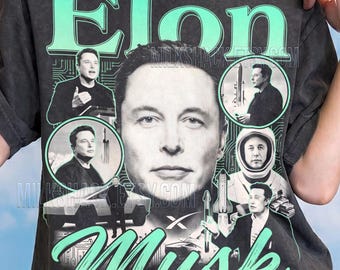 Elon Musk Comfort Colors® Shirt, Elon Musk Vintage Tee, Elon Musk 90s Tshirt, Elon Musk Retro Tee, Vintage Bootleg, Business, Genius