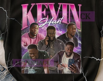 Kevin Hart Vintage Bootleg T-Shirt, Kevin Hart Retro 90s Comedian Merch, Hollywood Star Fan Tee, Movie Lover Gift