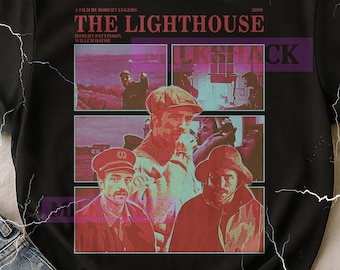 The Lighthouse Vintage Movie T-Shirt, The Lighthouse Retro Bootleg Fan Tee, Indie Film Merch, Horror Movie Lover Gift