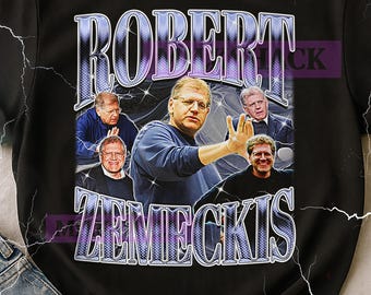 Robert Zemeckis Vintage Bootleg T-Shirt, Robert Zemeckis Retro 90s Director Merch, Filmmaker Fan Tee, Movie Lover Gift
