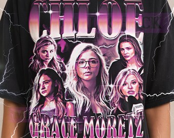Chloë Grace Moretz T-Shirt, Vintage Actress Star Celebrity Performer Tee, 90s Retro Throwback, Chloë Grace Moretz Sweater