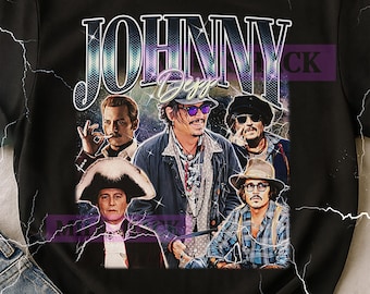 ジョニー・デップTシャツ、ジョニー・デップ海賊版Tシャツ、ジョニー