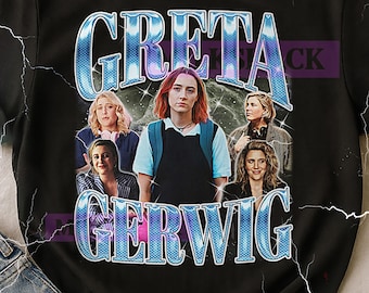 Greta Gerwig Vintage Bootleg T-Shirt, Greta Gerwig Retro 90s Filmmaker Merch, Director Fan Tee, Movie Lover Gift