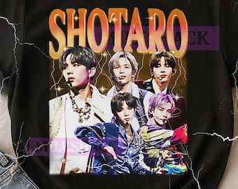Shotaro Vintage Bootleg T-Shirt, Shotaro Retro 90s K-pop Idol Merch, Korean Singer Fan Tee, K-Pop Lover Gift