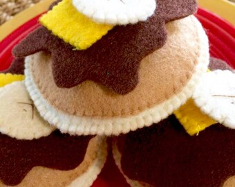 Felt Pancakes, Felt Food kids toy