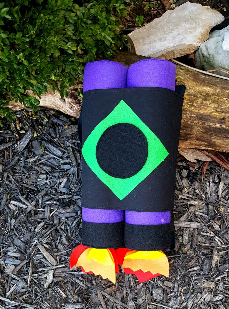 Felt Toy Jet pack handmade toy for kids Etsy