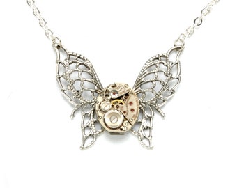 Unisex Steampunk Simple Design Handmade Lots Gears Dangle Pendant Necklace Unisex Steampunk Simple Design Handmade Lots Gears Dangle Pendant Necklace