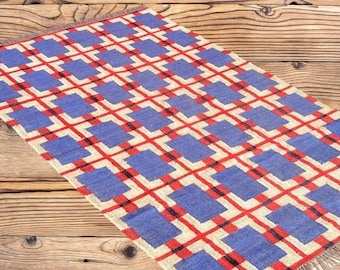 Wool Jute Rug Kilim Area Rug Handmade Kilim Runner Rug Boho Hallway Rug Vintage Kitchen Rug Outdoor Handwoven Wool Rug Custom Size Rug 8x10