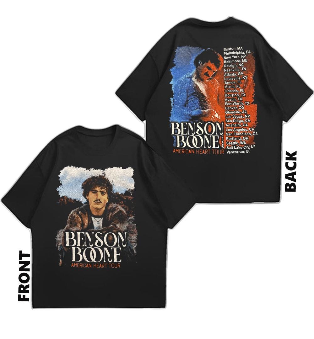 Benson Boone ベンソンブーン　Tシャツ Benson Boone ベンソンブーン Tシャツ Benson Boone Sunflowers