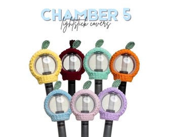 ENHA chamber 5 handmade crochet lightstick cover