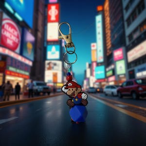 Mario Backpack or Bag Charm